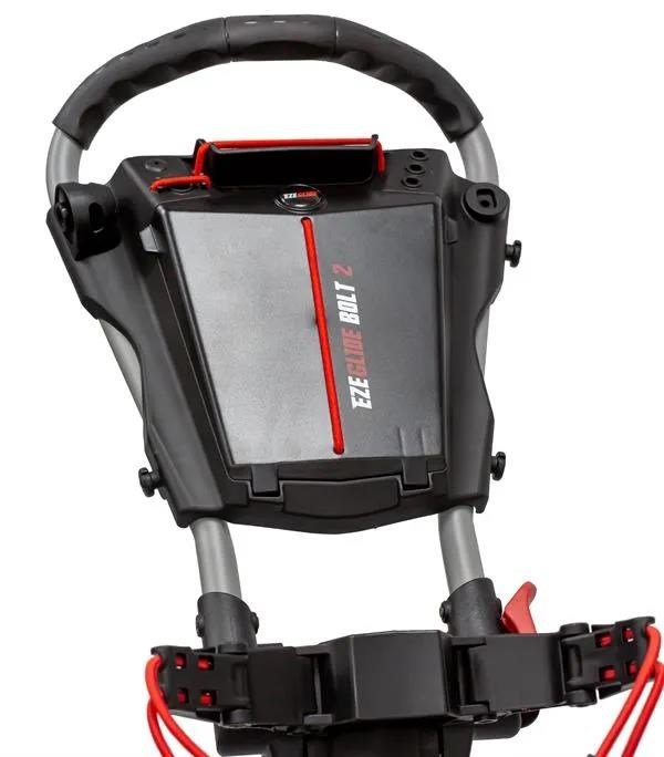 Ezeglide Bolt 2 + Easy Opening handwagen, grijs/rood