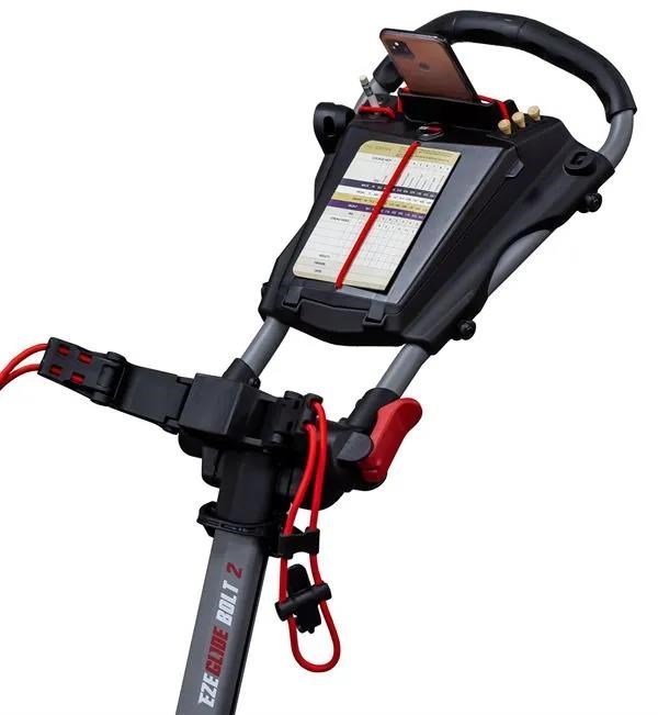 Ezeglide Bolt 2 + Easy Opening handwagen, grijs/rood