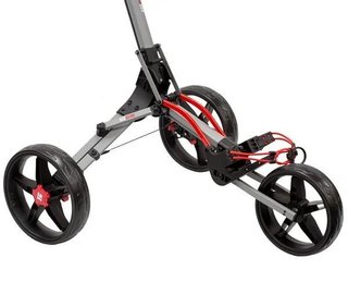 Ezeglide Bolt 2 + Easy Opening handwagen, grijs/rood