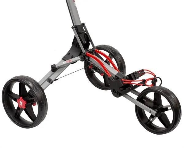 Ezeglide Bolt 2 + Easy Opening handwagen, grijs/rood