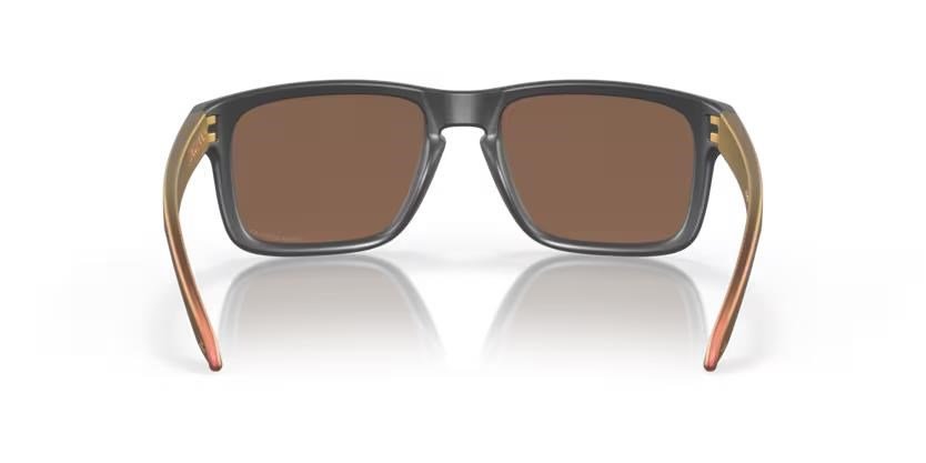 Oakley Holbrook Steel Colection Matte Carbon Prizm 24K Polarized zonnebril