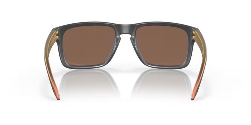 Oakley Holbrook Steel Colection Matte Carbon Prizm 24K Polarized zonnebril