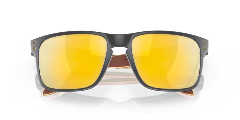 Oakley Holbrook Steel Colection Matte Carbon Prizm 24K Polarized zonnebril