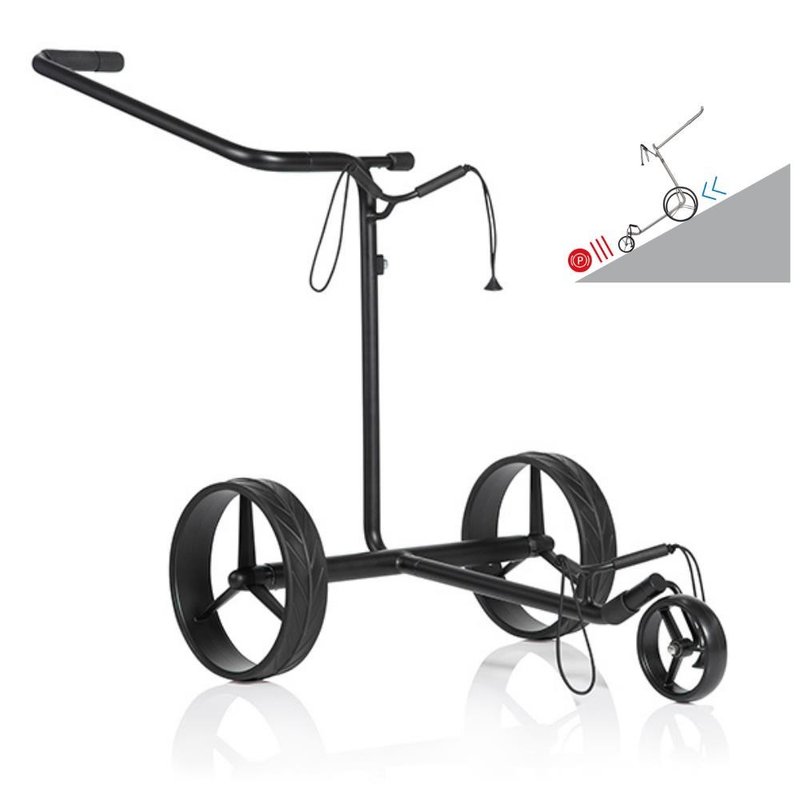 JuStar Black 1.0 elektrische trolley, zwart
