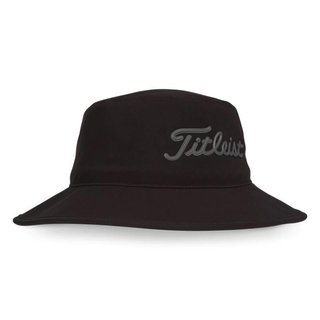 Titleist Players StaDry heren bucket hat, zwart/houtskool