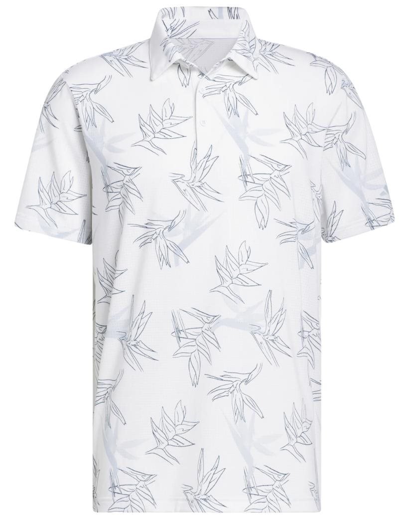 Adidas Oasis Mesh heren polo, wit