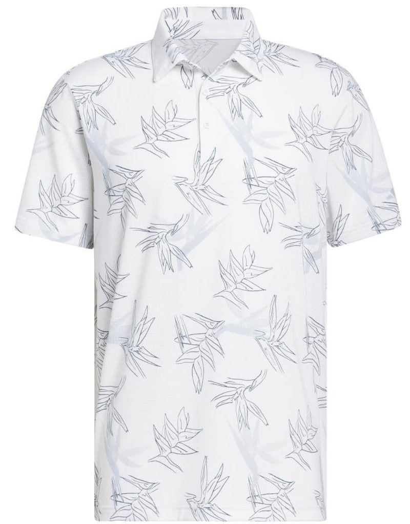 Adidas Oasis Mesh heren polo, wit