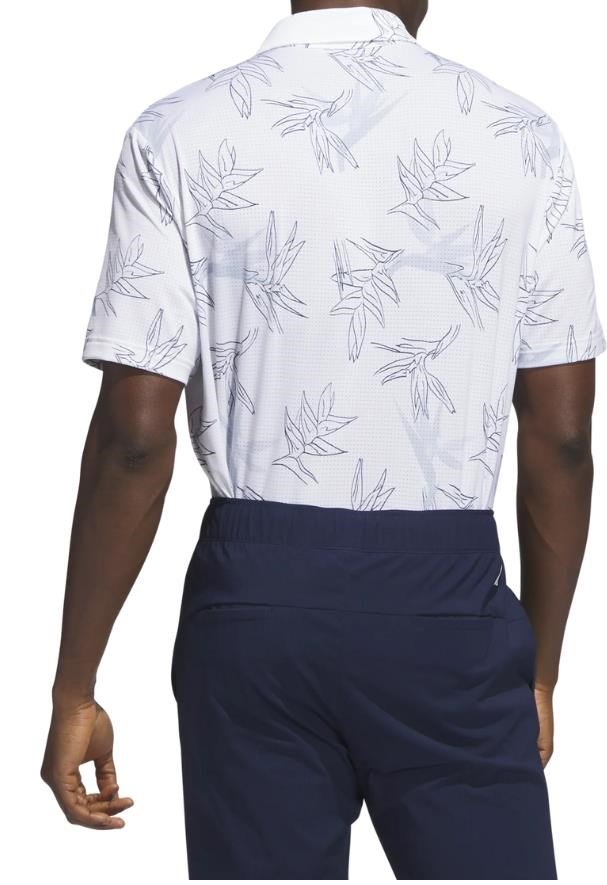 Adidas Oasis Mesh heren polo, wit