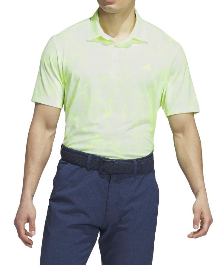 Adidas Ultimate365 Print heren polo, wit