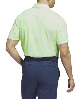 Adidas Ultimate365 Print heren polo, wit