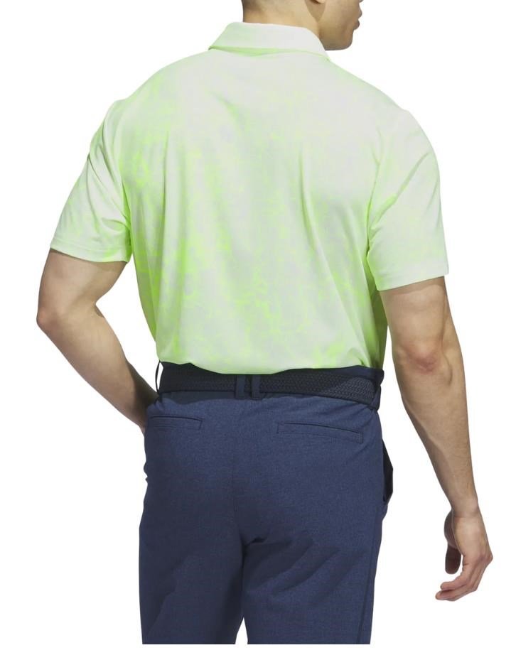Adidas Ultimate365 Print heren polo, wit