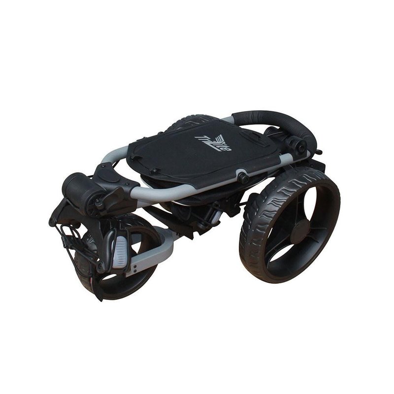 Axglo TriLite handmatige golftrolley, grijs/zwart