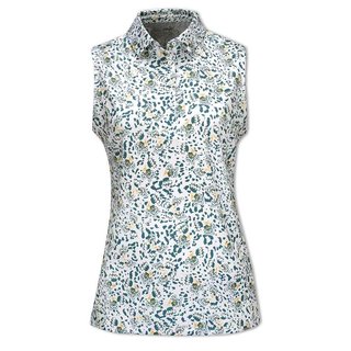 Puma Mattr Mariposa SL dames polo, bold blue/flaxen