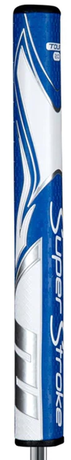 SuperStroke Zenergy Tour 2.0 putter grip, blauw/wit
