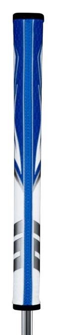 SuperStroke Zenergy Pistol GT Tour putter grip, blauw/wit