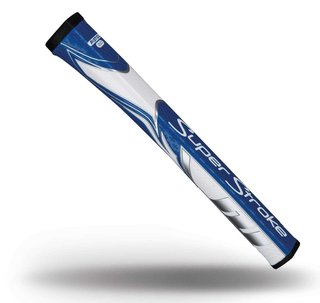SuperStroke Zenergy Pistol GT 2.0 putter grip, blauw/wit
