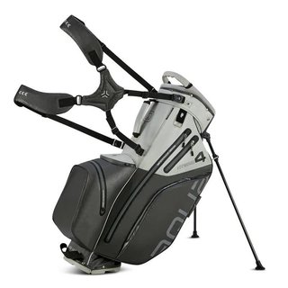Big Max AQUA Hybrid 4 stand bag, grijs/zilver(zwart)