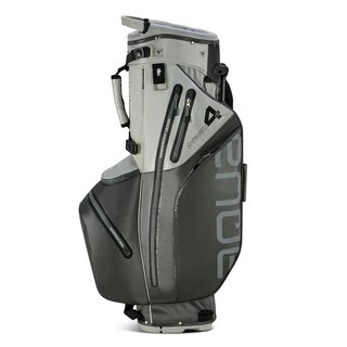 Big Max AQUA Hybrid 4 stand bag, grijs/zilver(zwart)