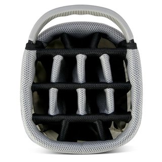 Big Max AQUA Hybrid 4 stand bag, grijs/zilver(zwart)