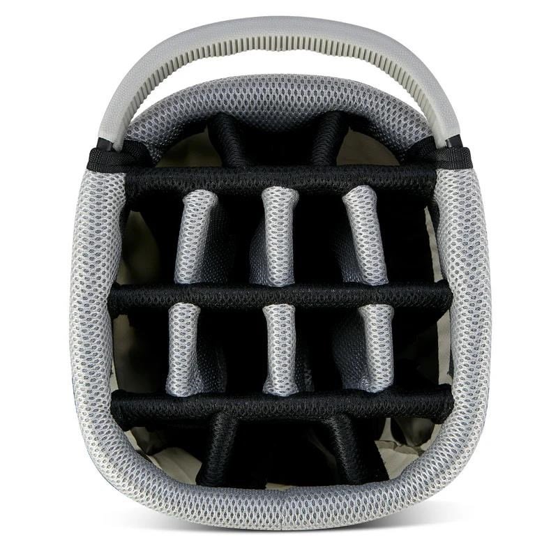 Big Max AQUA Hybrid 4 stand bag, grijs/zilver(zwart)