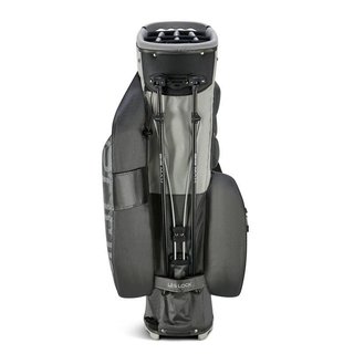 Big Max AQUA Hybrid 4 stand bag, grijs/zilver(zwart)