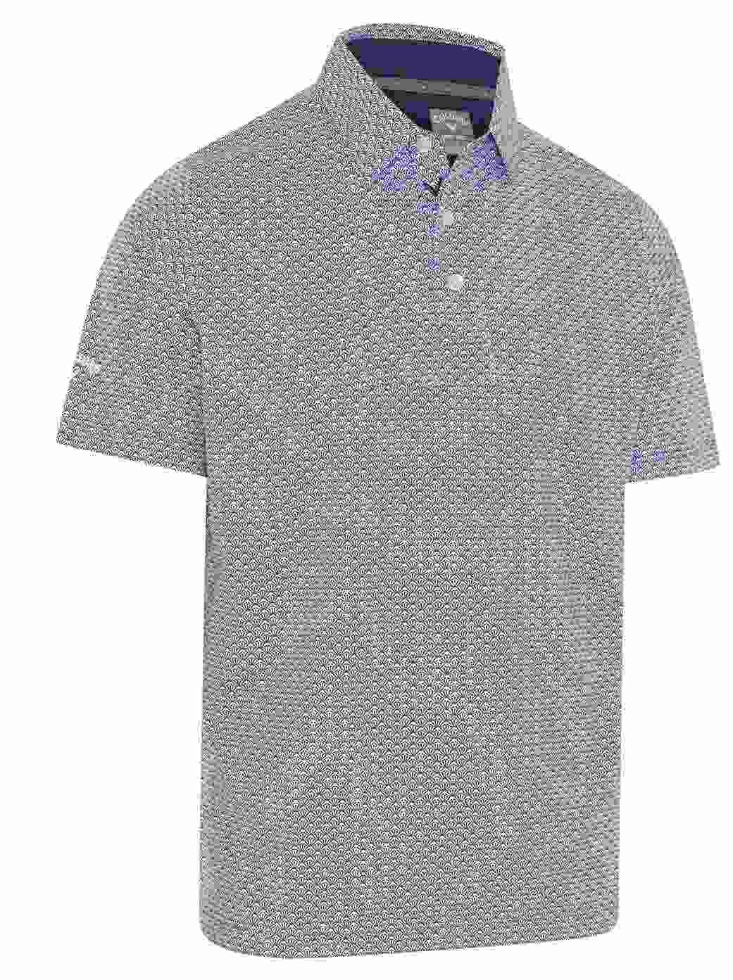 Callaway All Over Trademark heren polo, peacoat