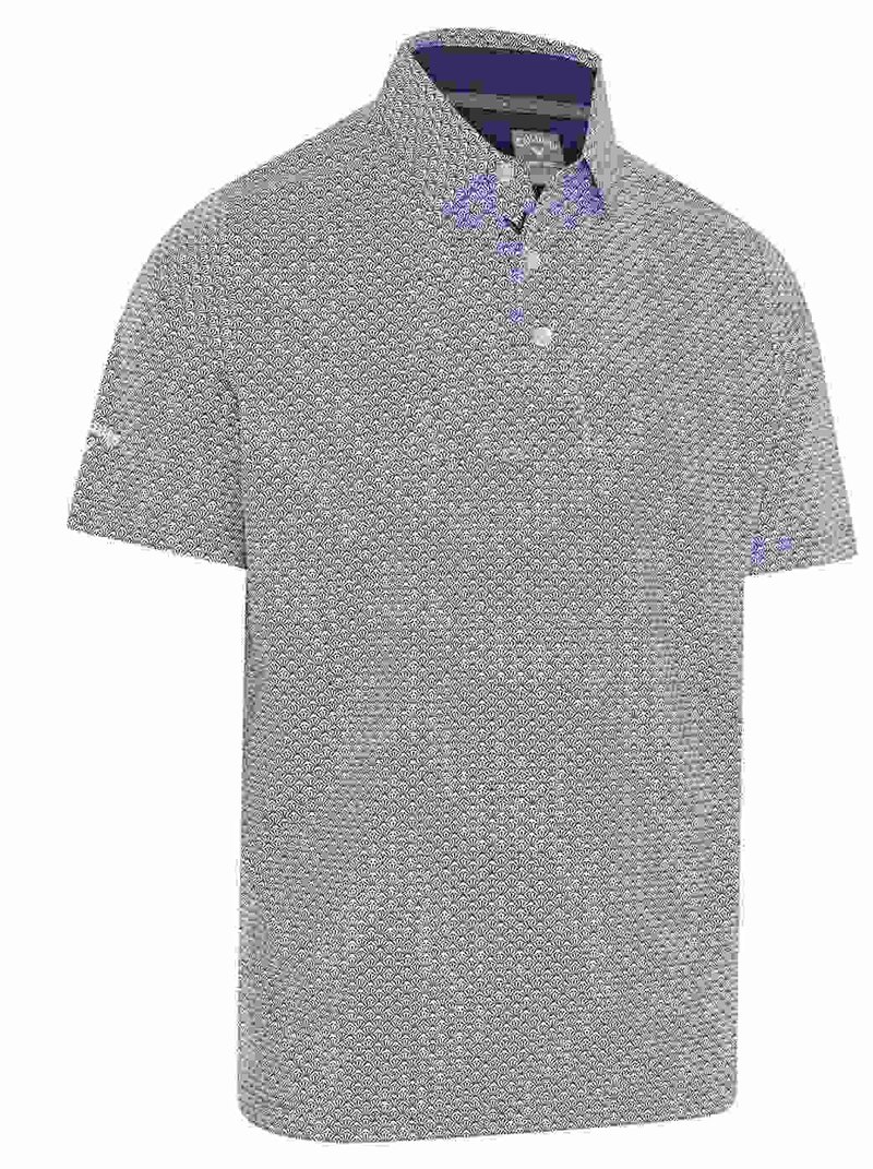 Callaway All Over Trademark heren polo, peacoat