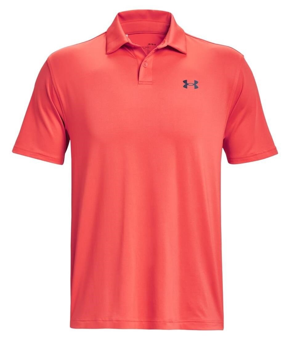 Under Armour T2G heren polo, venom red