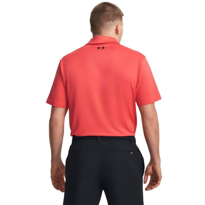 Under Armour T2G heren polo, venom red