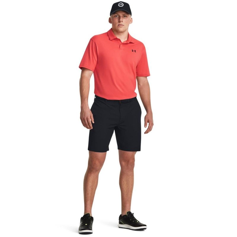 Under Armour T2G heren polo, venom red