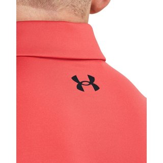 Under Armour T2G heren polo, venom red