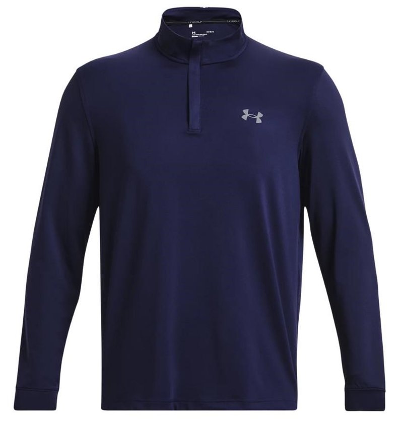 Under Armour Playoff 1/4 Zip heren sweater, navy