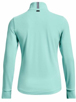 Under Armour Playoff 1/4 Zip dames sweatshirt, neo turquoise