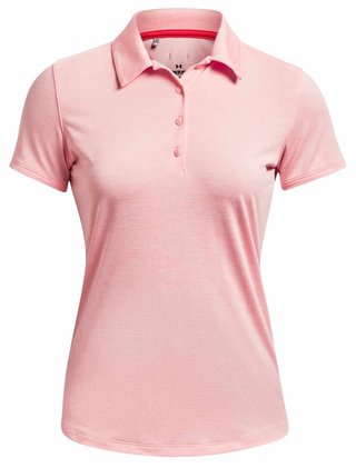 Under Armour Zinger Playoff dames polo, pink fizz