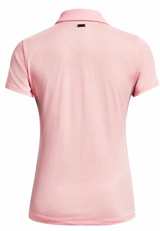 Under Armour Zinger Playoff dames polo, pink fizz