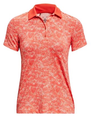 Under Armour Playoff dames polo, venom red/beta