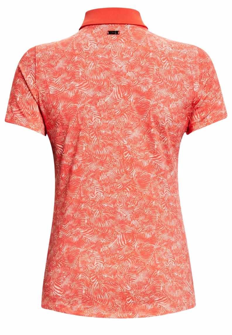 Under Armour Playoff dames polo, venom red/beta