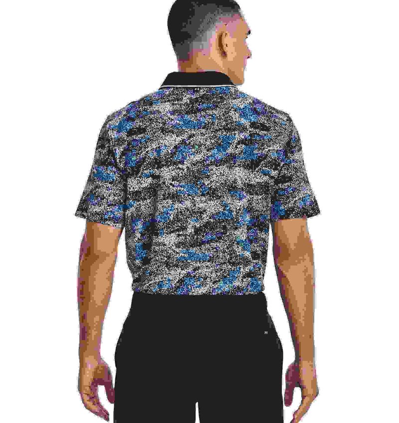 Under Armour Iso-Chill Edge heren polo, midnight navy/blizzard