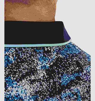 Under Armour Iso-Chill Edge heren polo, midnight navy/blizzard