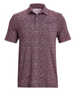 Under Armour Playoff 3.0 Printed heren polo, navy