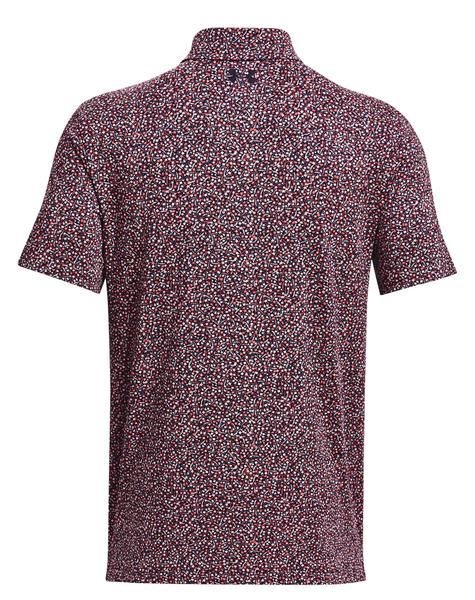 Under Armour Playoff 3.0 Printed heren polo, navy