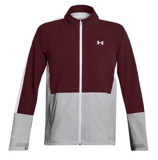 Under Armour Stormproof 3.0 heren jack, dark maroon/mod gray
