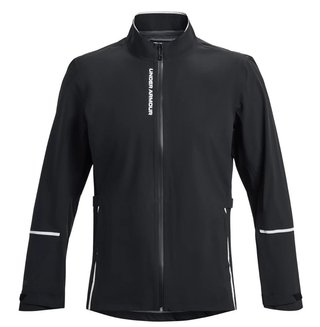 Under Armour Stormproof Cloudstrike heren jack, zwart/wit