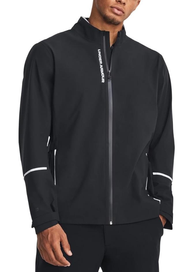 Under Armour Stormproof Cloudstrike heren jack, zwart/wit