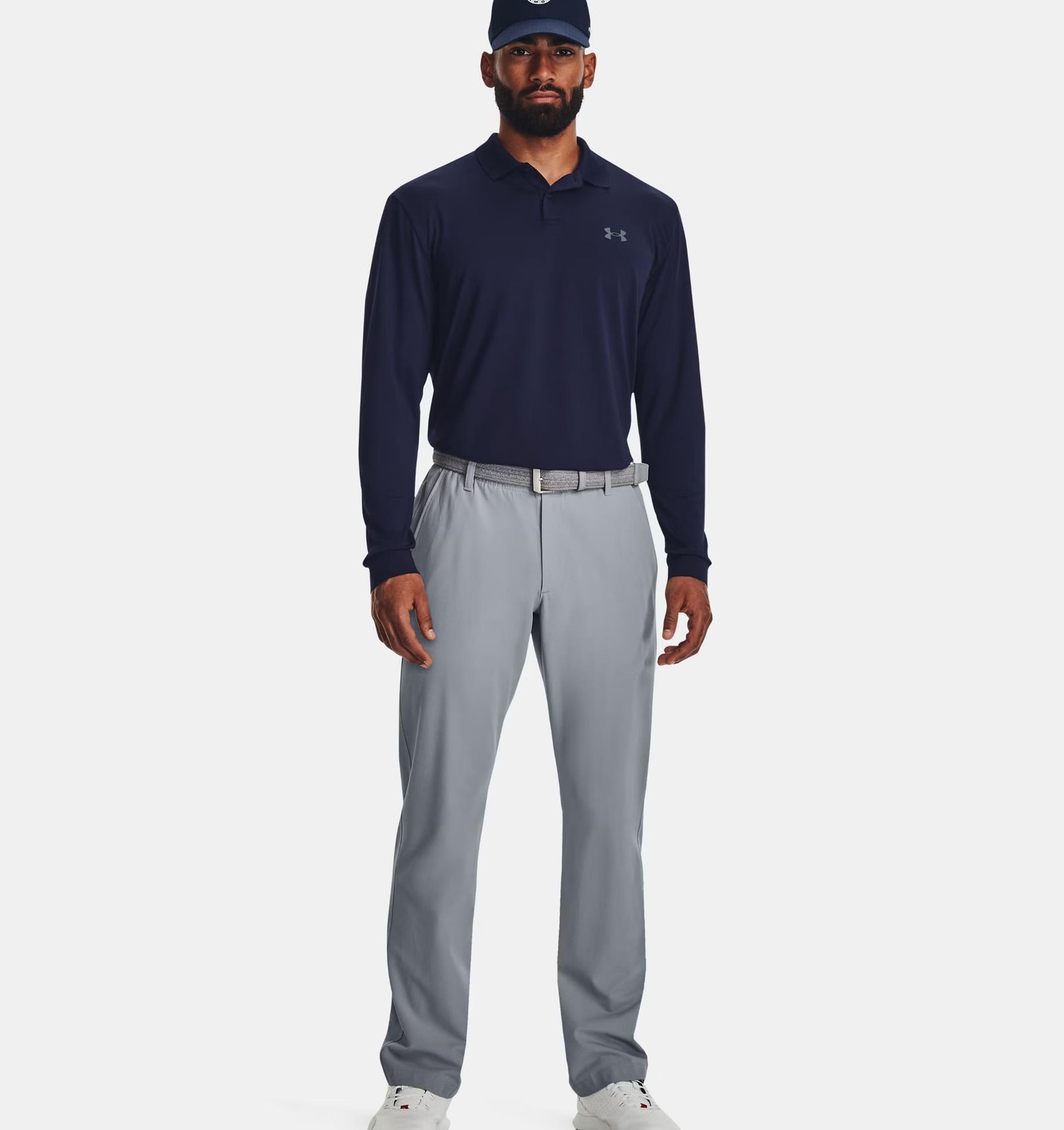 Under Armour Matchplay Long Sleeve heren t-shirt, navy