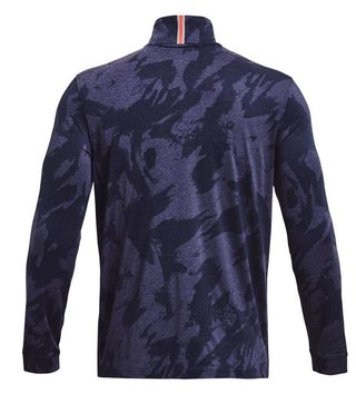 Under Armour Playoff Jacquard 1/4 Zip heren sweater, navy