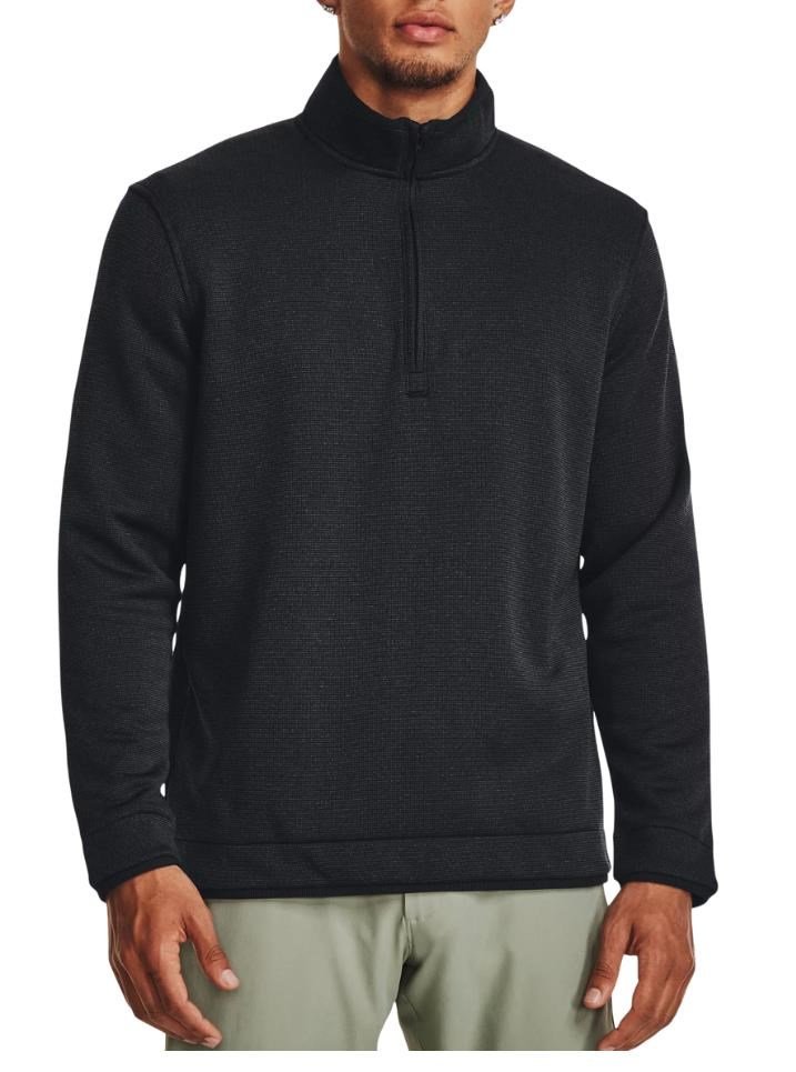 Under Armour Storm SweaterFleece QZ heren sweatshirt, zwart
