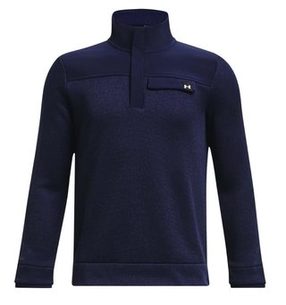 Under Armour Sweaterfleece 1/2 Zip junior sweater, navy