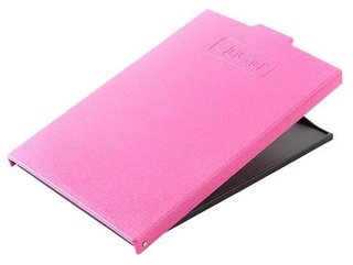 JuCad GRP scorekaarthouder, titanium/roze