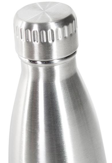 JuCad Stainless Steel Insulated Bottle zilver